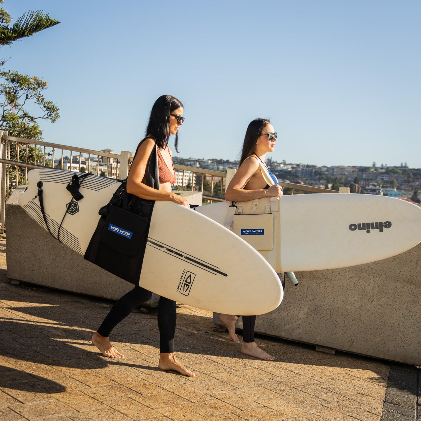Short surf bag - black